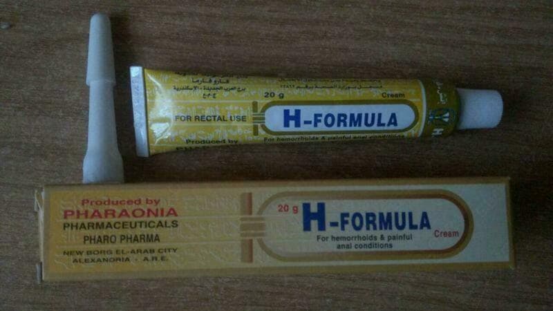 Мазь от геморроя H-formula — 2