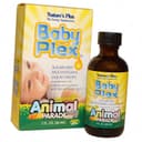 Препарат ”Nature's Plus, Source of Life, Animal Parade, Baby Plex, жидкие мультивитаминные капли без сахара, с натуральным вкусом апельсина”