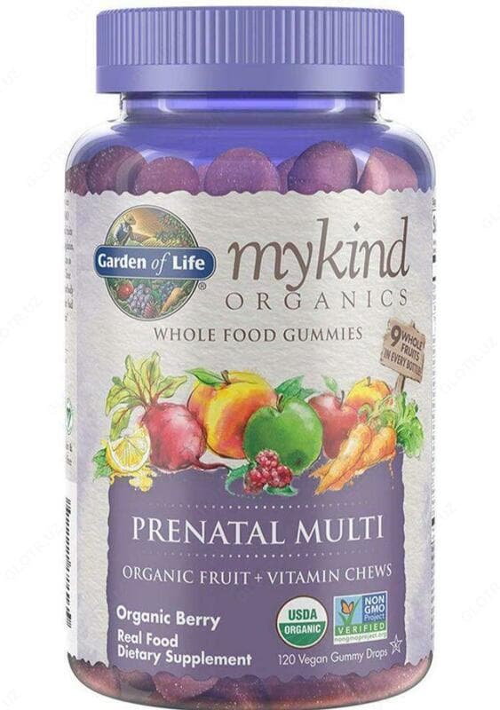 Витамины ”Garden of Life, MyKind Organics, мультивитамины для женщин, органические ягоды” — 1