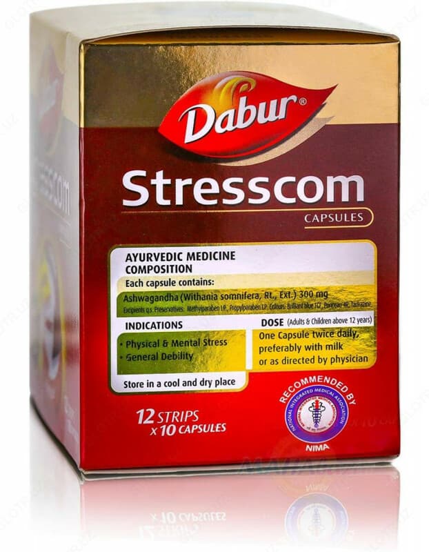 Антистрессовый препарат Stresscom (120 капсул) — 2