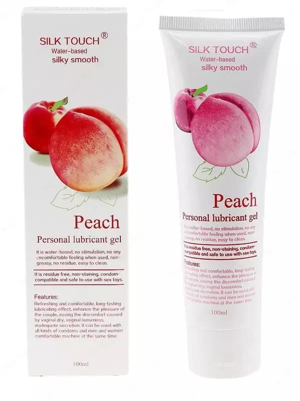 Silk Touch Peach Personal Lubricant Gel 100 ml — 1