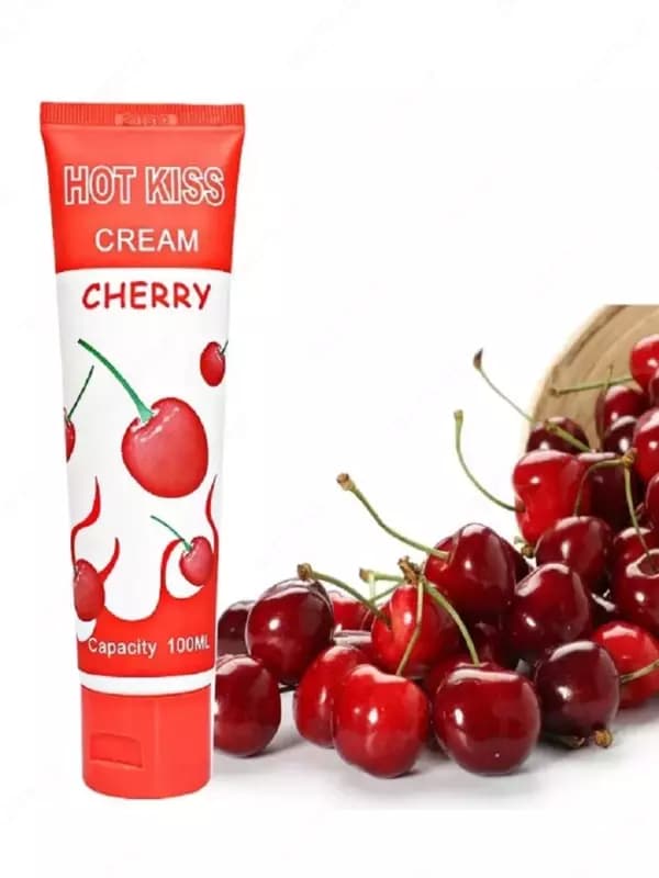 Ароматный гель-лубрикант FireG ”HOT KISS” Cherry Cream (100 мл) — 2