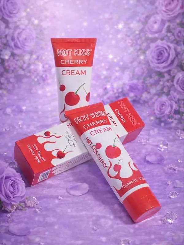 Ароматный гель-лубрикант FireG ”HOT KISS” Cherry Cream (100 мл) — 4
