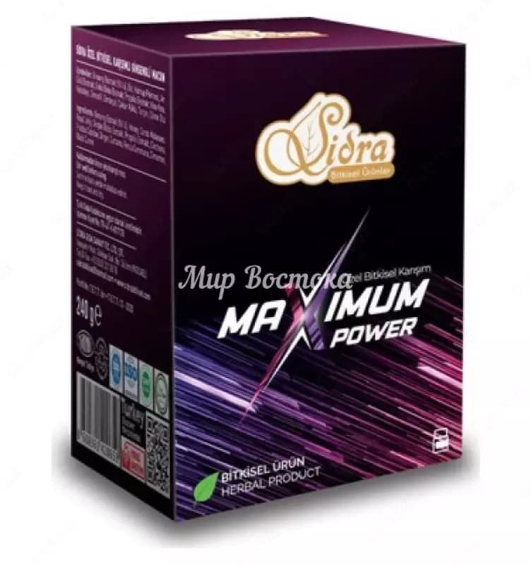 Sidra Maximum Power, растительная медовая паста — 2