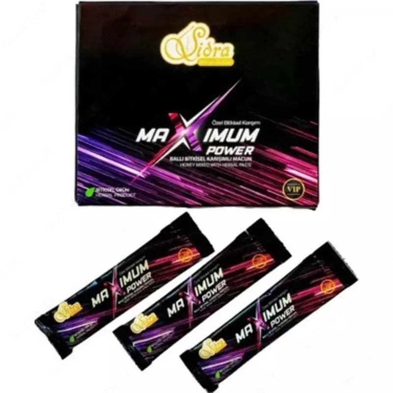 Sidra Maximum Power, растительная медовая паста — 3