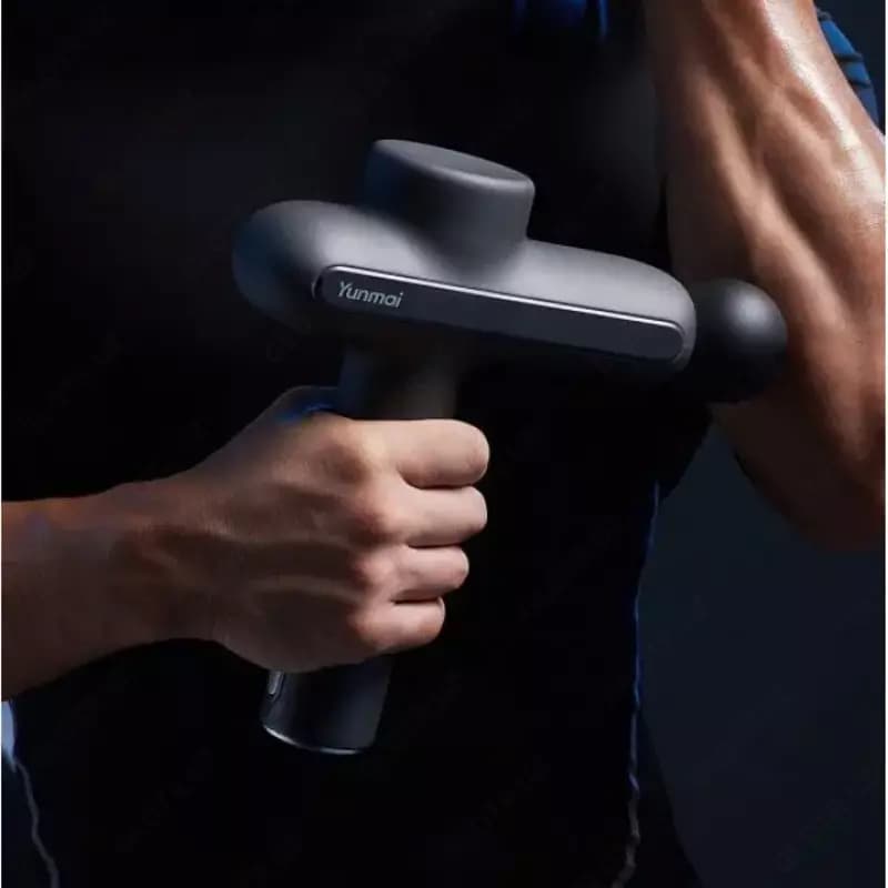 Фасциальный массажер для тела Xiaomi YUNMAI Gun Pro Basic (черный). — 2