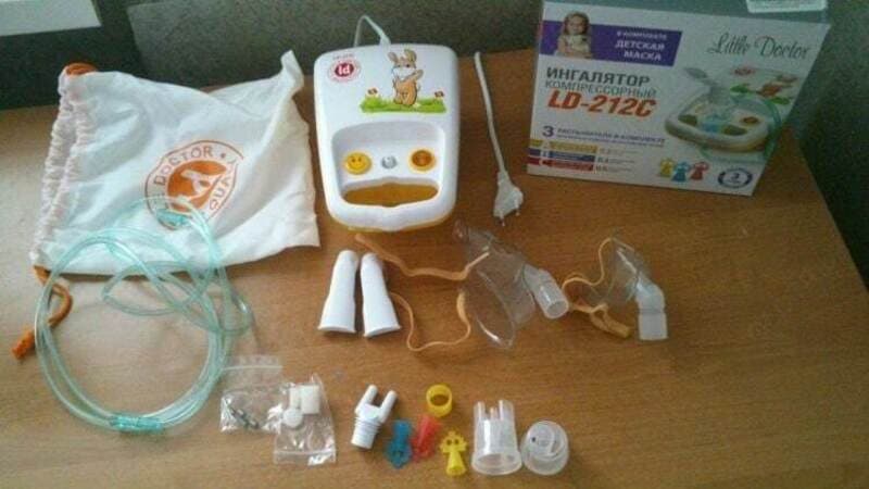 Небулайзер (Компрессорный ингалятор) Little Doctor LD-212C — 1