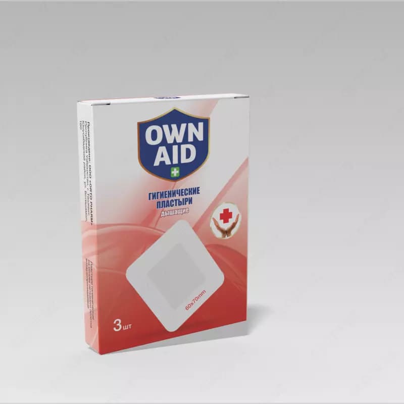 Гигиенические пластыри Own Aid, в упаковке , 60 * 70 мм — 3