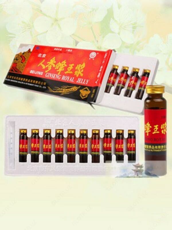 Маточное молочко с женьшенем Ginseng Royal Jelly — 2