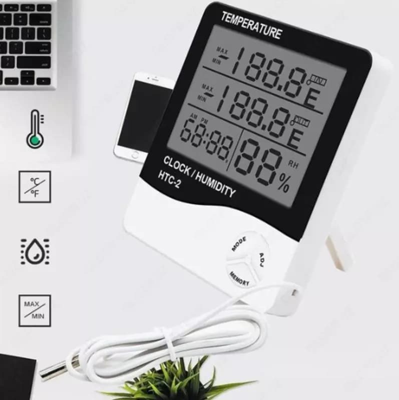 Термометр-гигрометр HTC-2 — 3