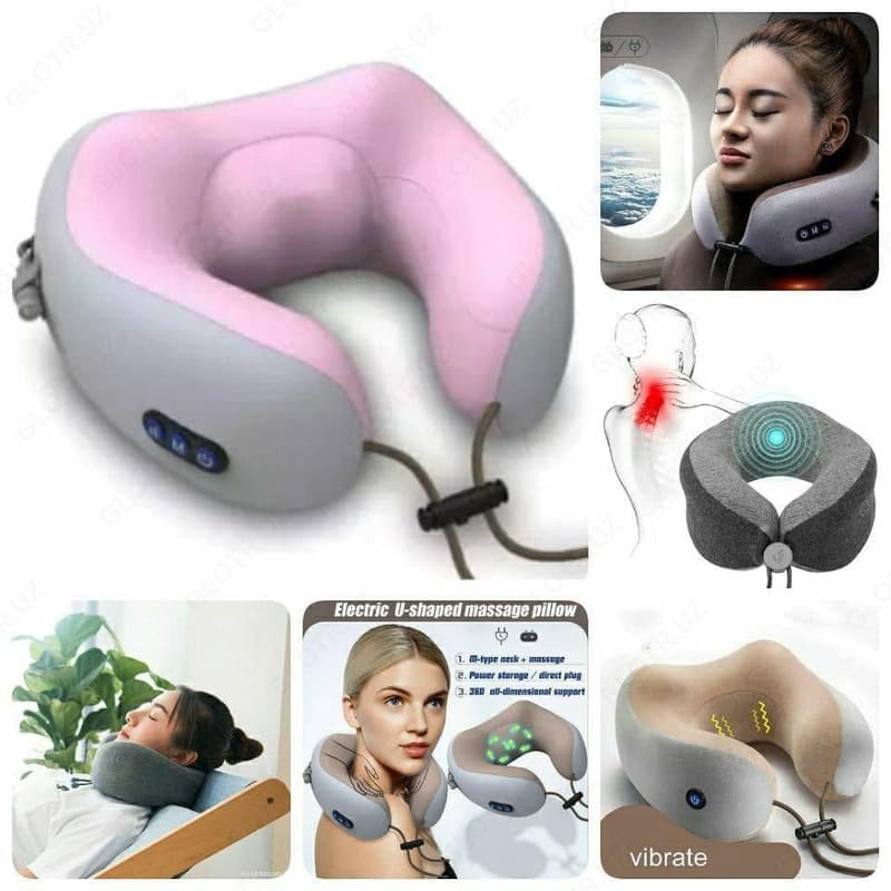 Массажная подушка для шеи ”Еlectric u-shaped massage pillow ” — 1