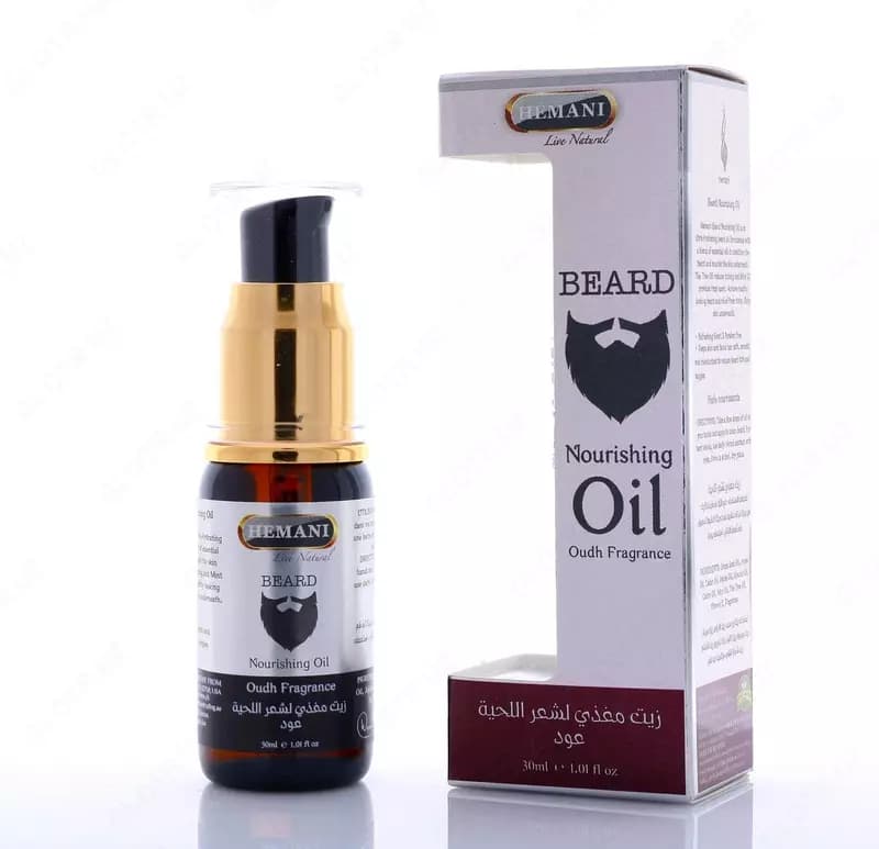 Питательное масло для бороды Hemani Beard nourishing oil — 1