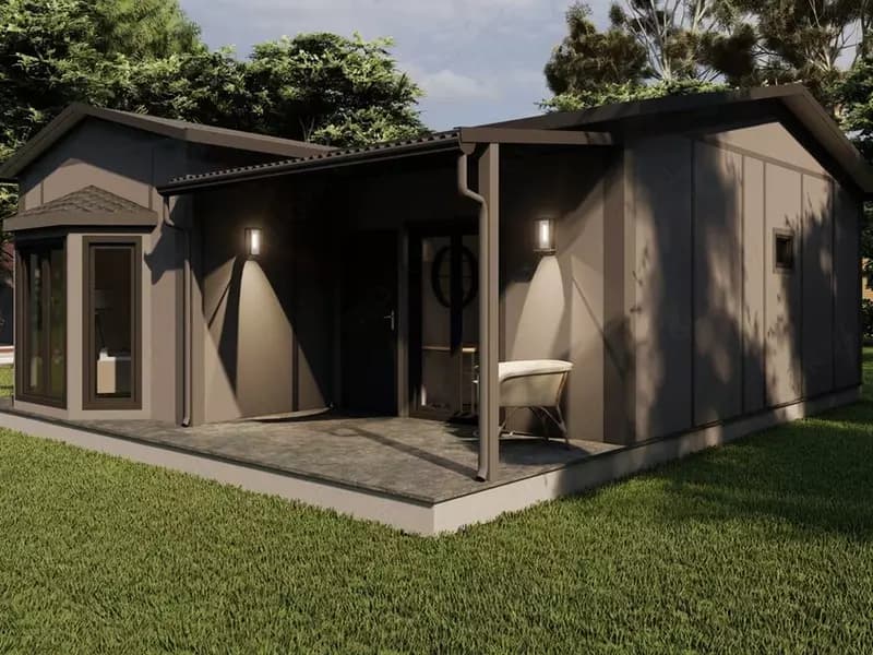 Новый жилой контейнер Steelhome Construction PREFABRICATED VİYANA — 1