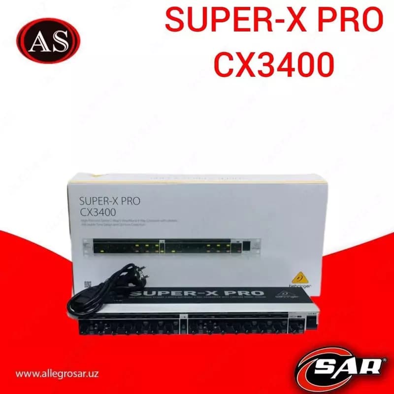 Кроссовер BEHRINGER SUPER X PRO CX3400 — 1