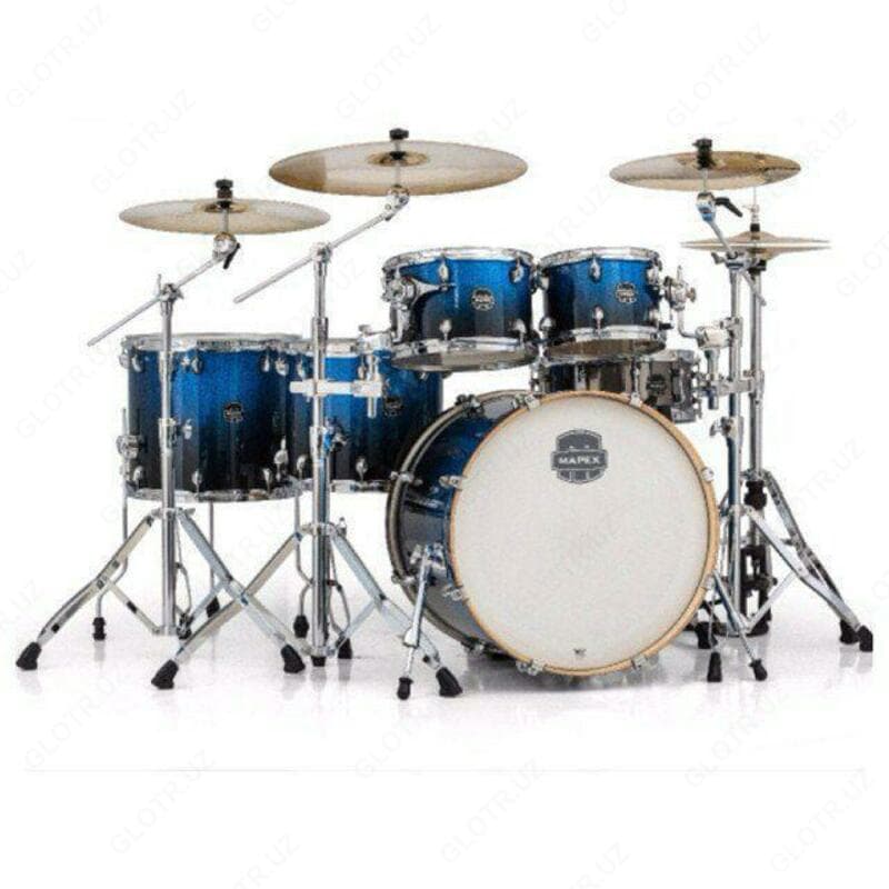 Ударная установка Mapex Saturn BSI - Transparent Sapphire Fade — 2