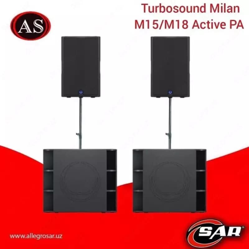 Turbosound Milan M15/M18 Active PA - Пакет 2 — 1