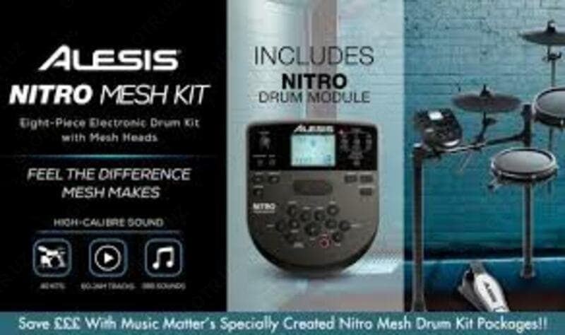 SAR Электро барабан ALESIS nitro mesh kit — 3