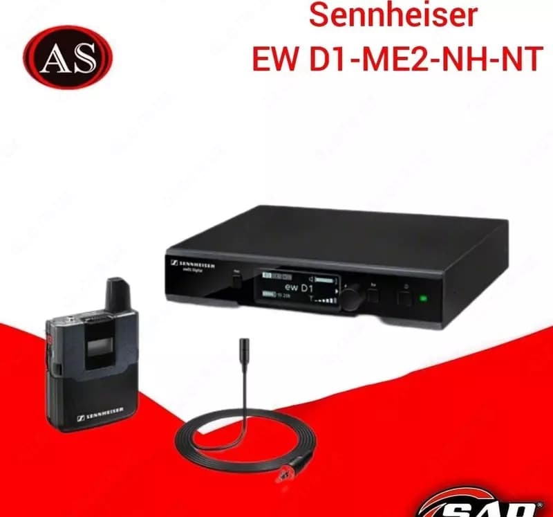 Sennheiser EW D1-ME2-NH-NT Профессиональный звук без компромиссов — 1