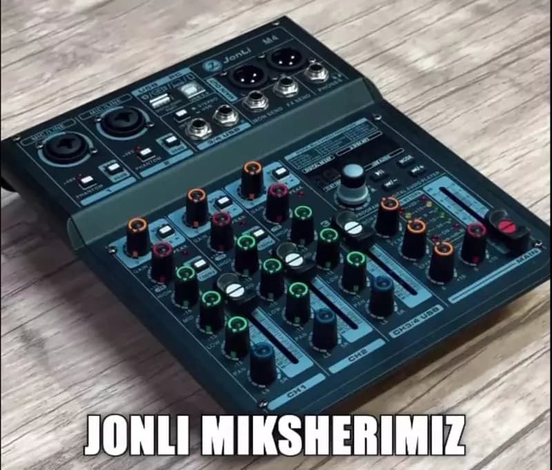 JonLi M4 микшерный пульт — 1
