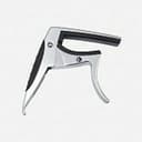 Kinsman электрическая /акустическая изогнутая гитара Capo Silver KAC303