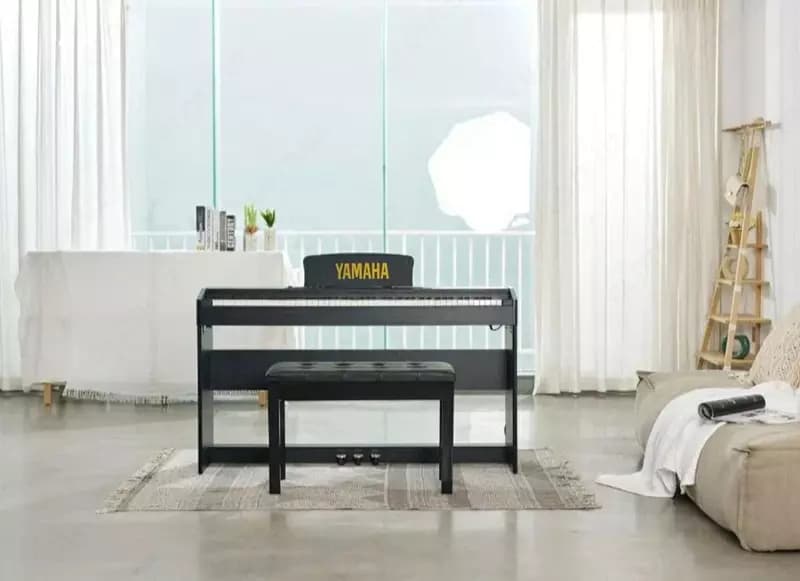 Цифровое пианино.Электронное пианино . Фортепиано Yamaha (черный) — 2