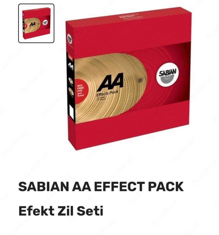 Комплект ударных тарелок SABIAN AA EFFECT PACK — 1