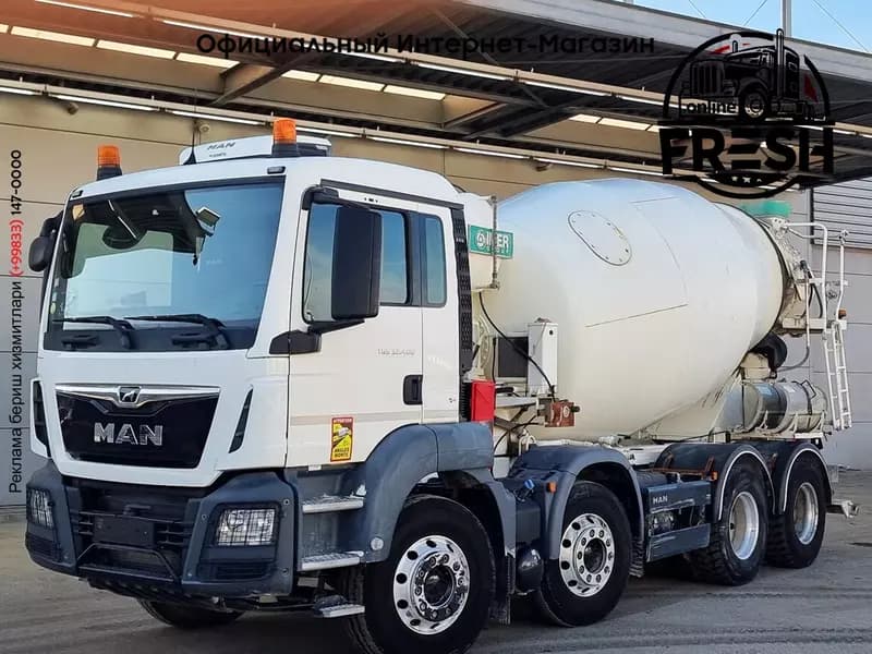 MAN TGS 32.400 8X4 Бетономсеситель Грузовик — 1