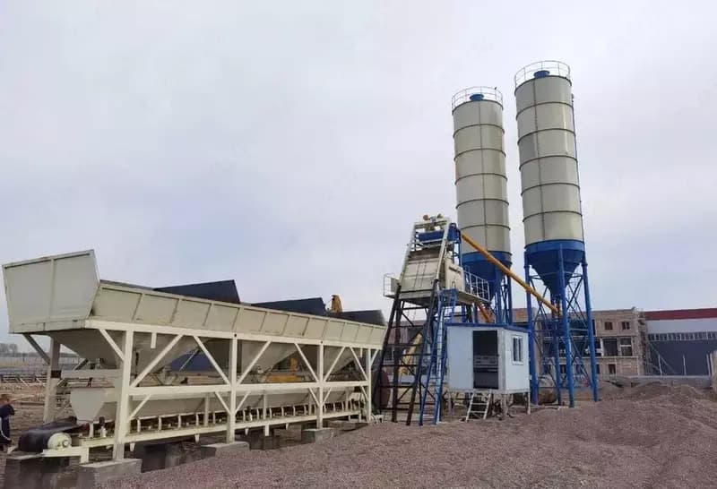 Бетонный завод HZS 60 — 4