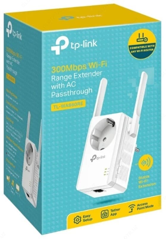Wi-Fi усилитель сигнала (репитер) TP-LINK TL-WA860RE — 4