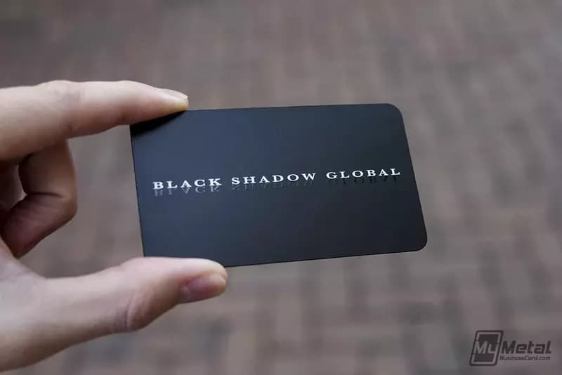 Карта ”Metal Biznes card” — 2