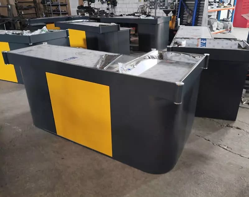 Кассовый бокс (нерж. сталь) "Metalcraft" Универсал, с накопителем — 4