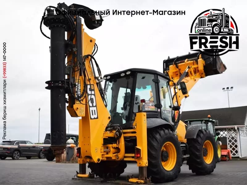 Буровая установка-погрузчик JCB 4CX Piling Master — 2