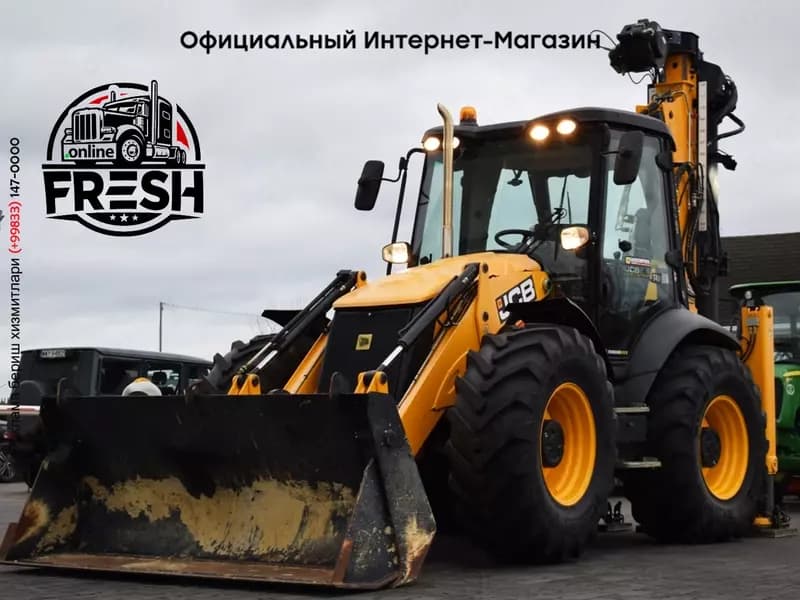 Буровая установка-погрузчик JCB 4CX Piling Master — 5