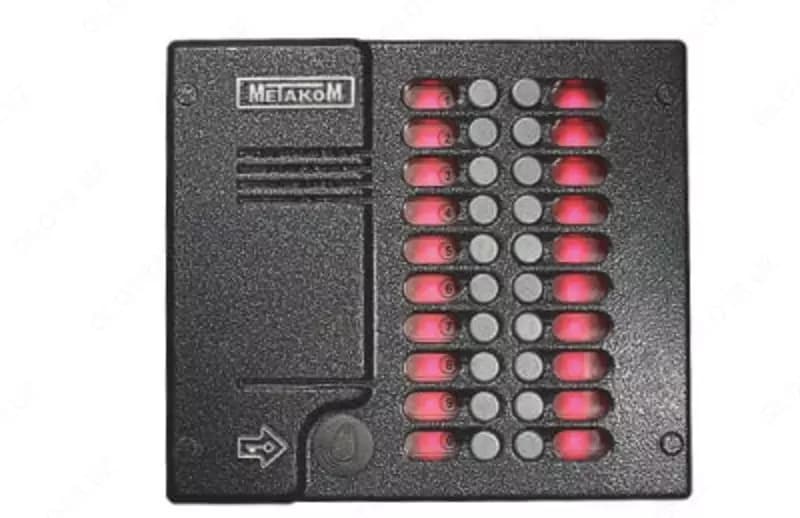 Вызывная аудио-панель ”МЕТАКОМ MK20.2-RFE” прямая адресация (Россия) — 2