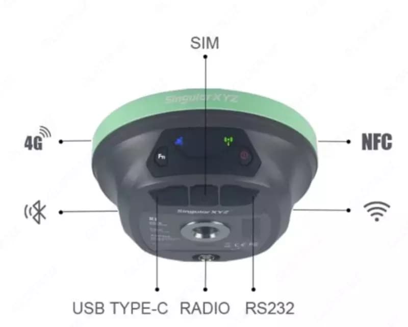 GNSS Приемник SingularXYZ X1 (База, ровер, контроллер, ПО) — 2