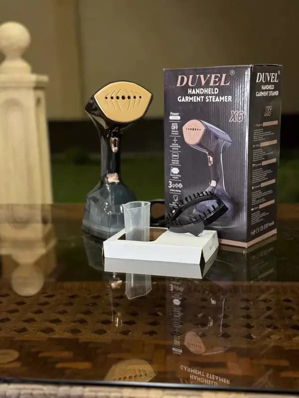 Паровой утюг-отпариватель (ручной) ”Duvel” x6, 2000W (Черный) — 4