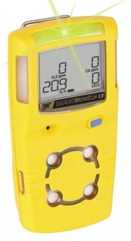 Газоанализатор GasAlertMicroClip XL (%LEL, O2, H2S, CO) — 2