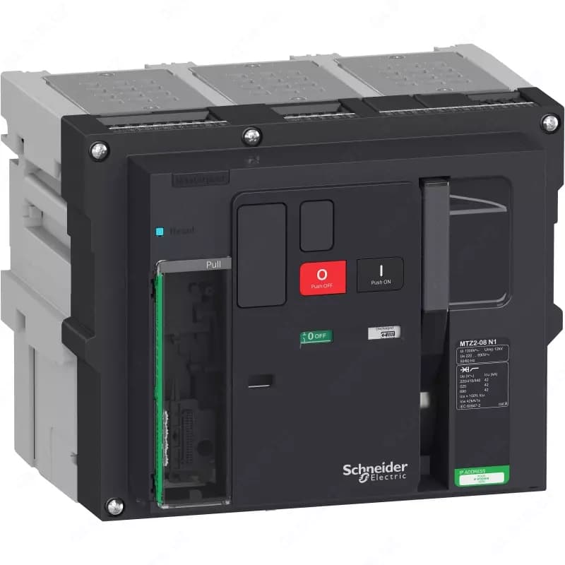 Автоматический выключатель MTZ2-16H1, 3Р, 1600А Schneider Electric — 1