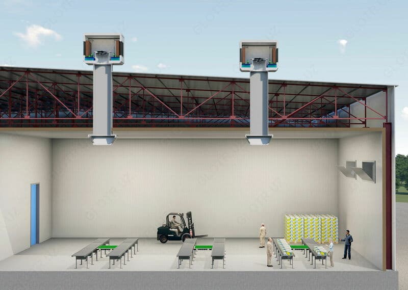AirCooler Воздушный охладитель - 18000 м3/час. — 2