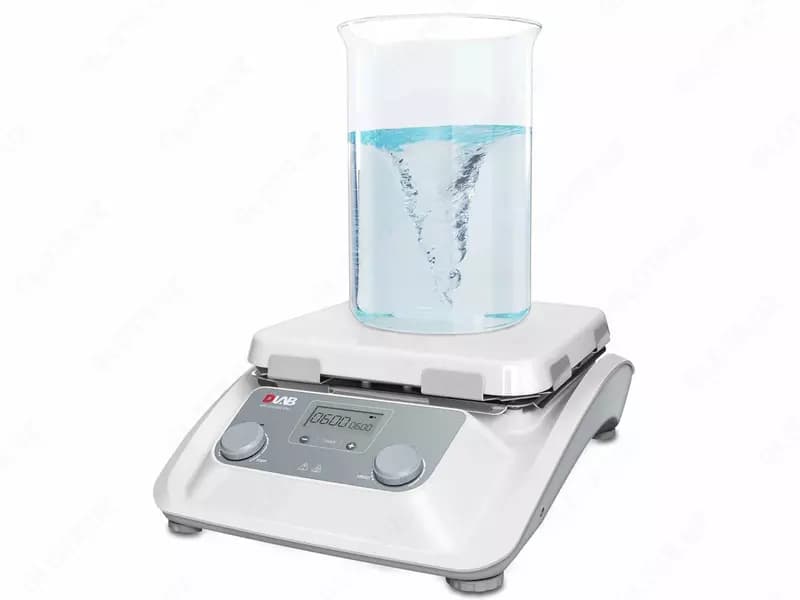 MS10-H500-Pro LCD цифровая магнитная мешалка с подогревом и 10-дюймовой керамической платформой — 2
