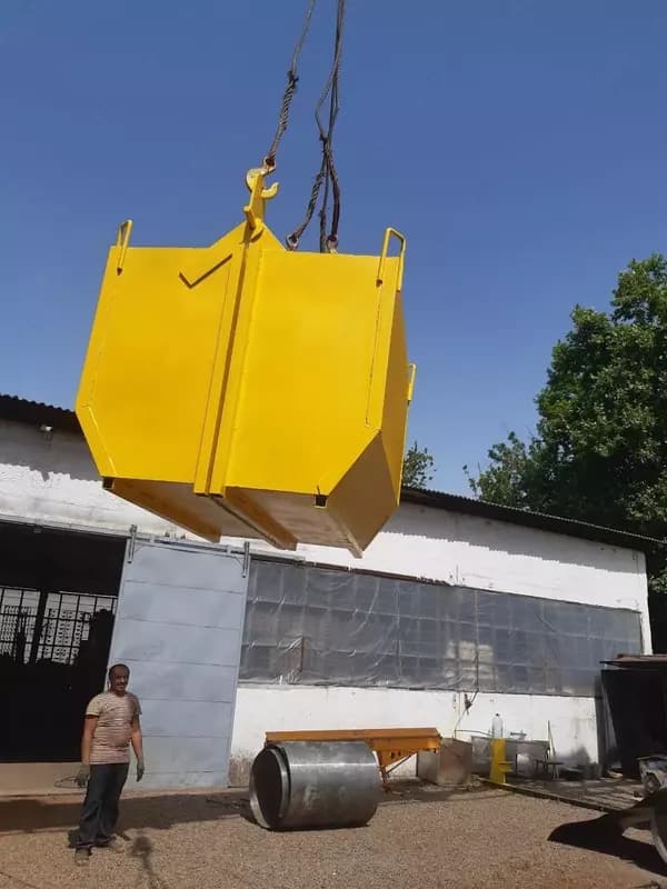 Контейнер челюстной самораскрывающийся, 1,5 м³ — 2