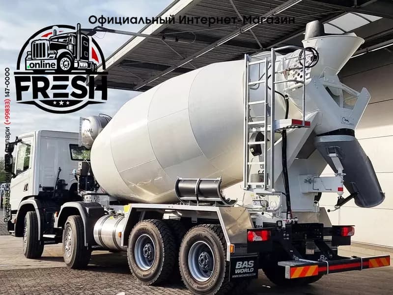 Бетономсеситель грузовик Scania P380 8X4 — 2