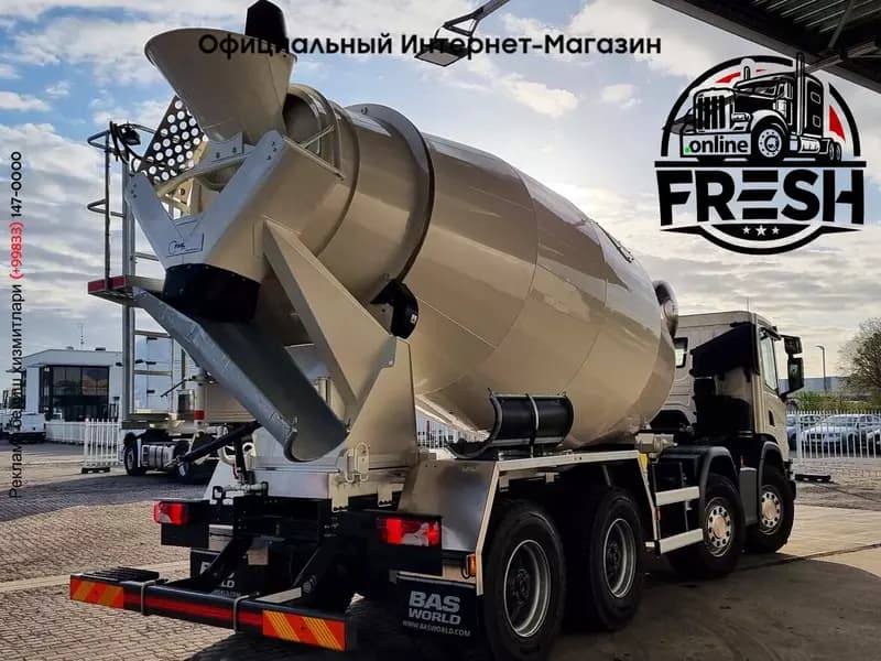 Бетономсеситель грузовик Scania P380 8X4 — 5