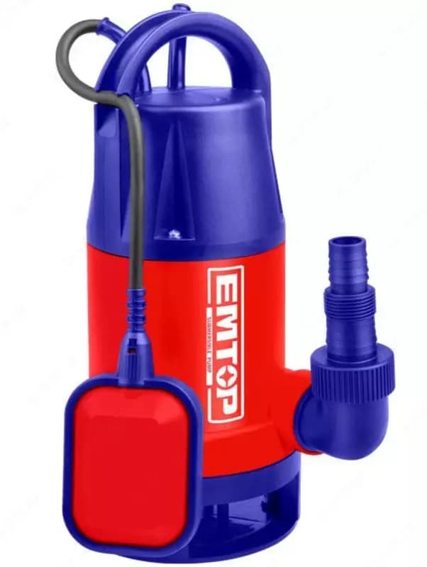 Погружной насос для сточных вод ”Emtop” EWPPQ07508, 750W (216 л/мин) — 2