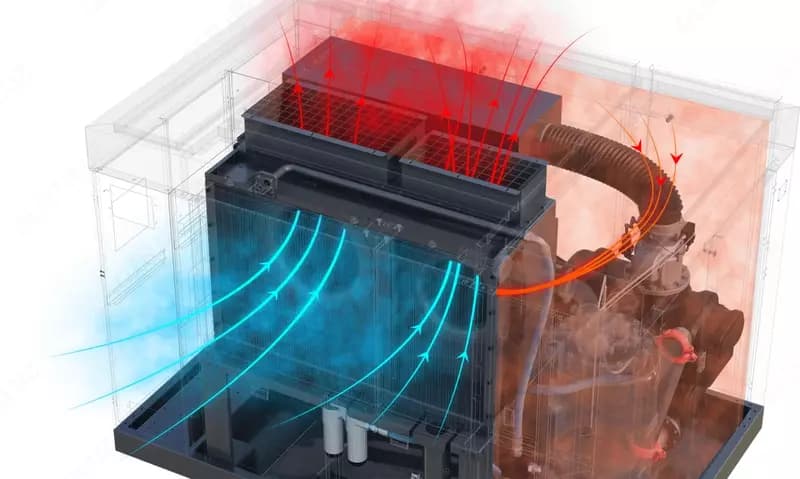 Двухступенчатый винтовой компрессор "Dalgakiran" IMPETUS 250, bar 10, 42.15 м³/мин (Турция) — 6