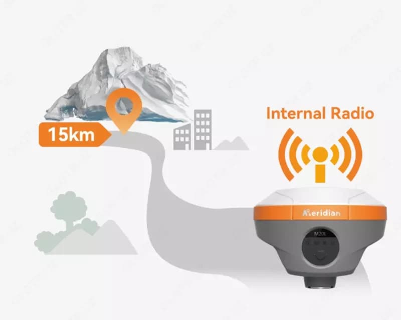 GNSS Приемник Meridian M20 (База, ровер, контроллер, ПО) — 4