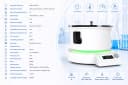 Цифровая магнитная мешалка с нагревом и LCD-дисплеем MS-H220-V3 / MS-H220-V5