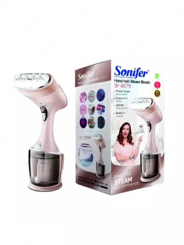 Паровой утюг-отпариватель (ручной) ”Sonifer” SF-9076, 1600W (Ассортимент) — 1