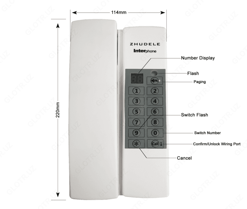 Интерфон ZDL-99AC — 3