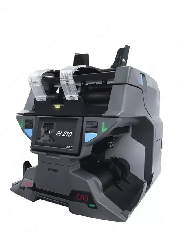 HITACHI iH-210 трёхкарманный счётчик-сортировщик банкнот — 1